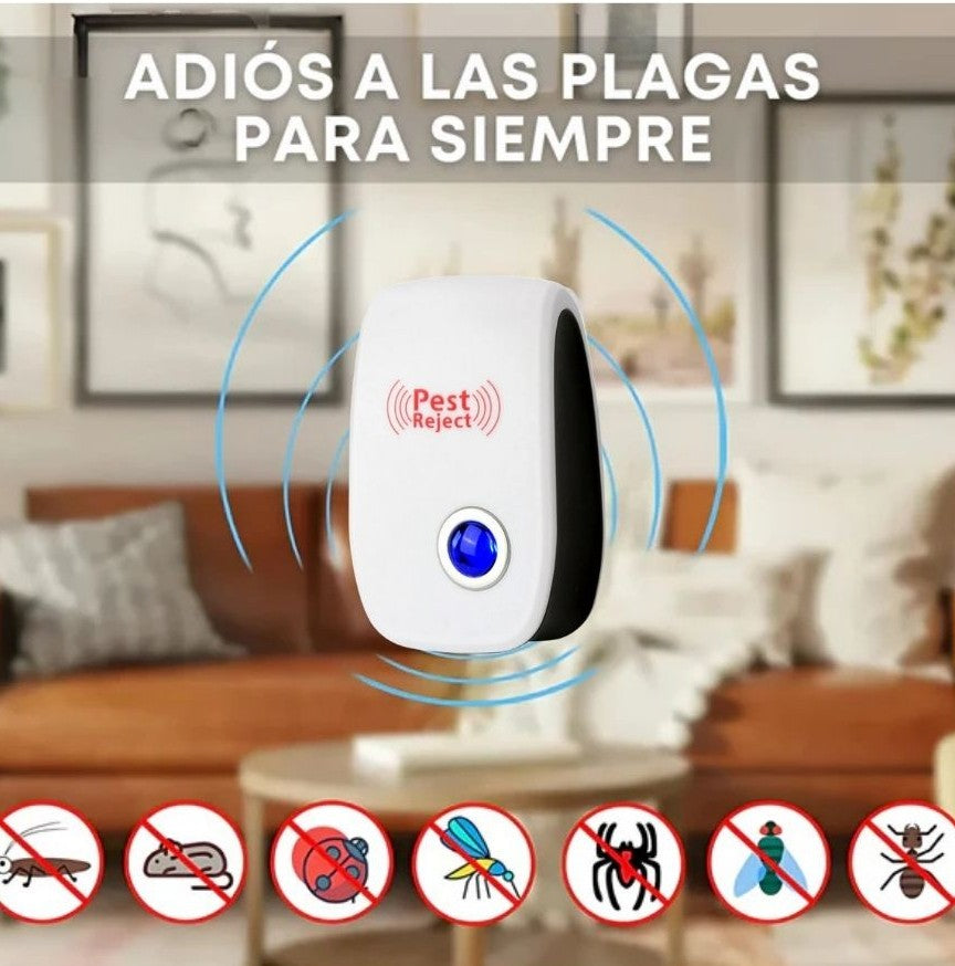 Repelente Ultrasónico | Elimina Insectos 24/7