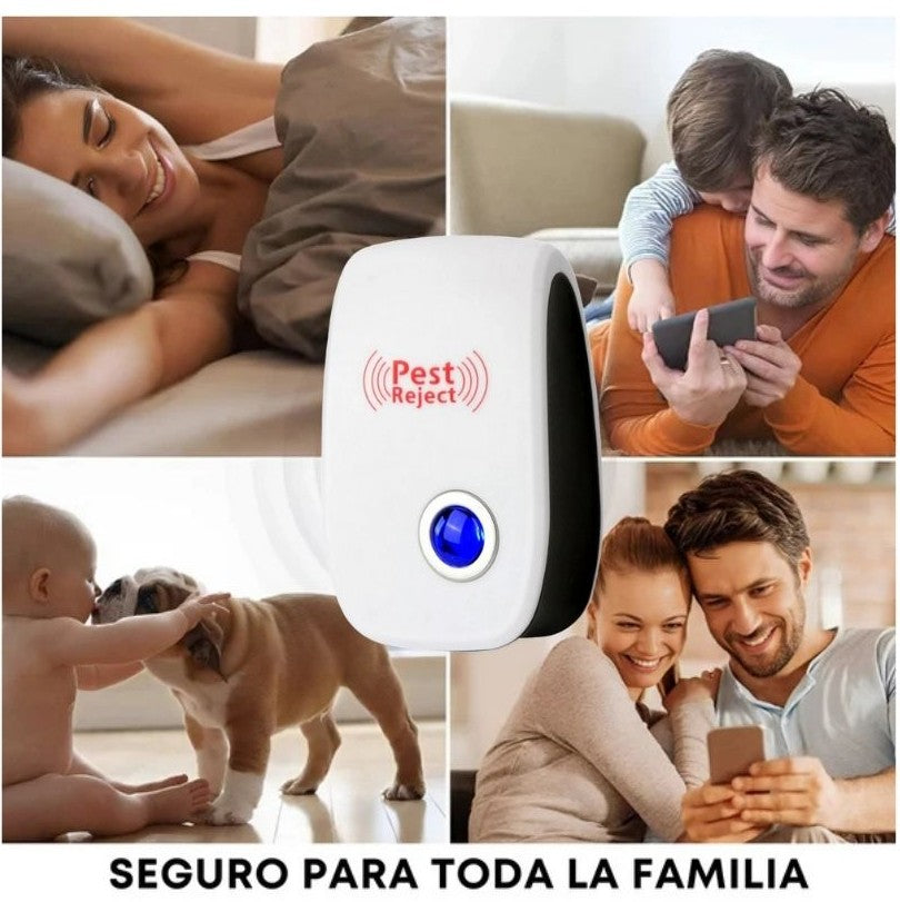 Repelente Ultrasónico | Elimina Insectos 24/7