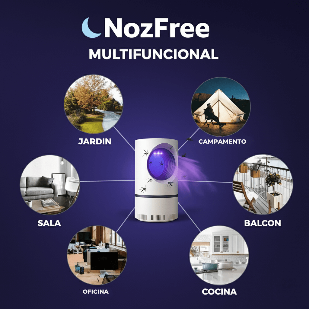 NozFree | Duerme tranquilo, sin picaduras ni zumbidos