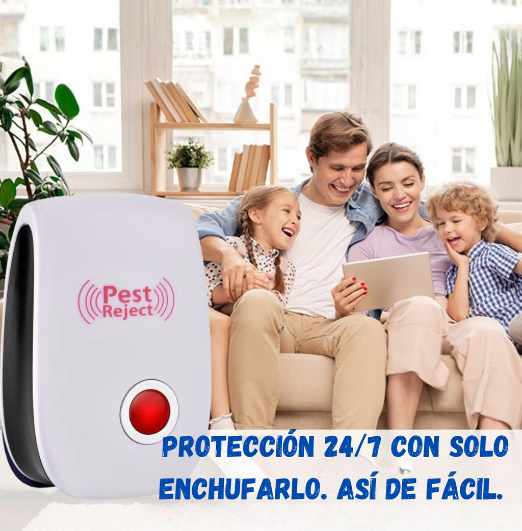 Repelente Ultrasónico | Elimina Insectos 24/7