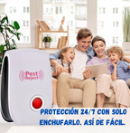 Repelente Ultrasónico | Elimina Insectos 24/7