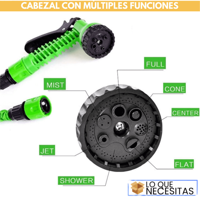 Manguera de Riego Extensible 22.5 Metros