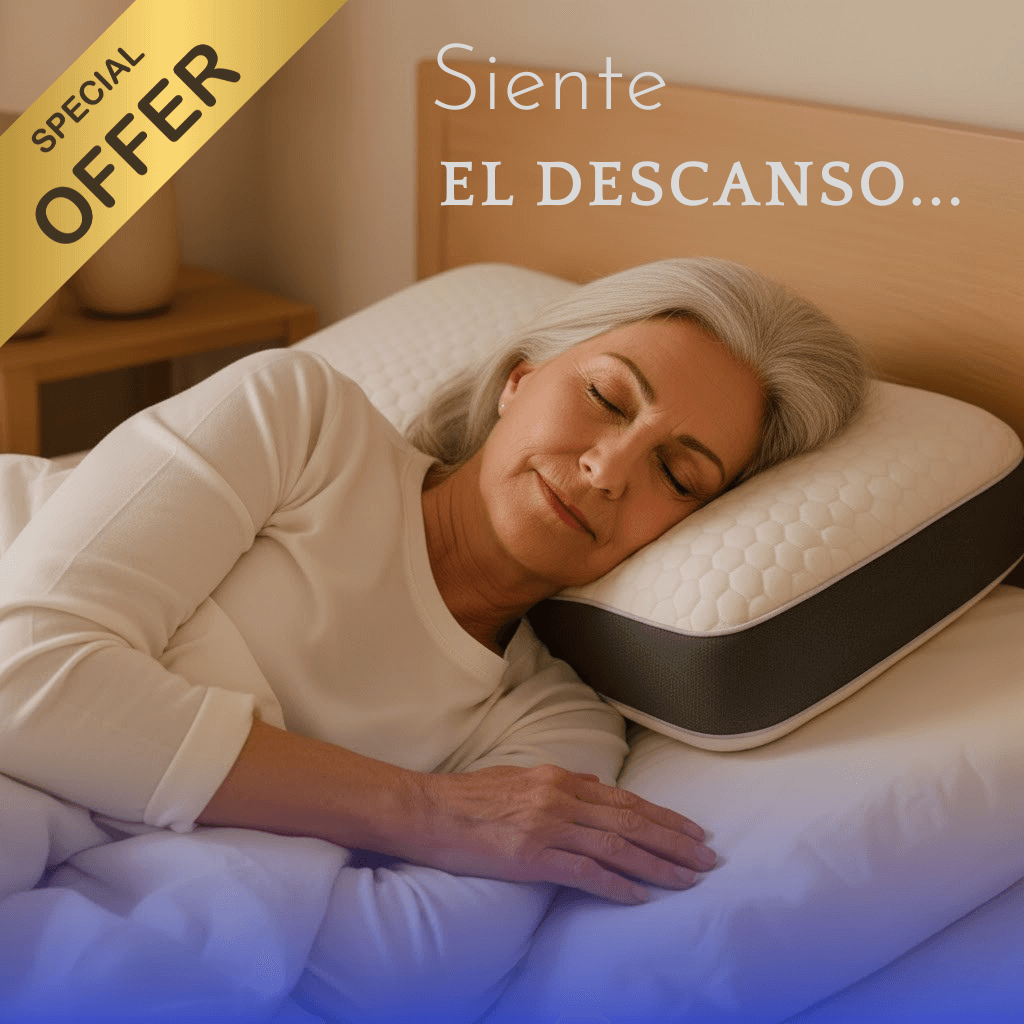 Almohada Cervical Cervilux | El descanso que necesitas
