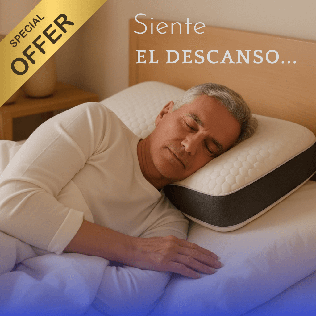 Almohada Cervical Cervilux | El descanso que necesitas