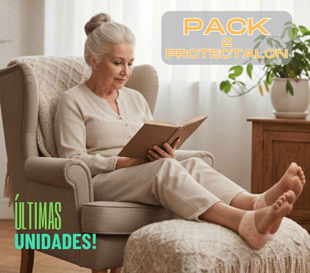 Vuelve a caminar sin dolor | ProtecTalón te devuelve la comodidad que mereces (pack 2 unidades)